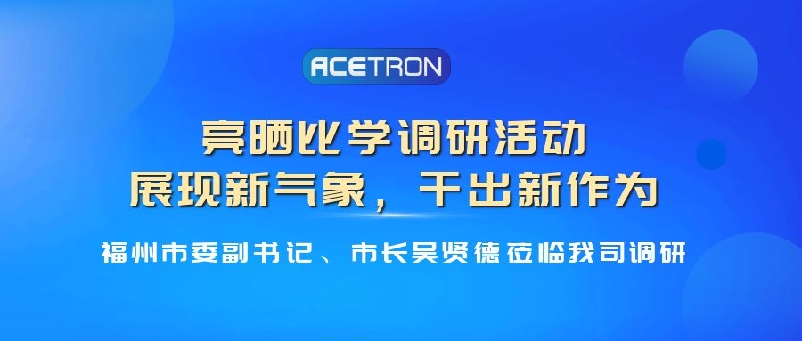 福州市委副书记、市长吴贤德一行莅临我司开展市重点项目“亮晒比学”调研